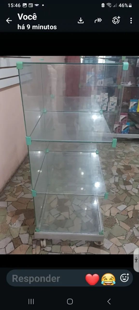 Balcão de vidro  - Foto 4