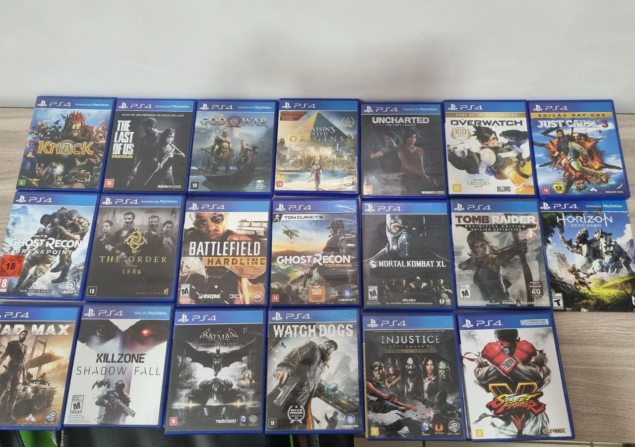Jogos PS4