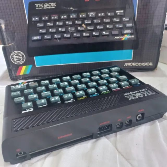 Super Clássico TK 90X 48K Microdigital com Manual, Fonte, Cabos