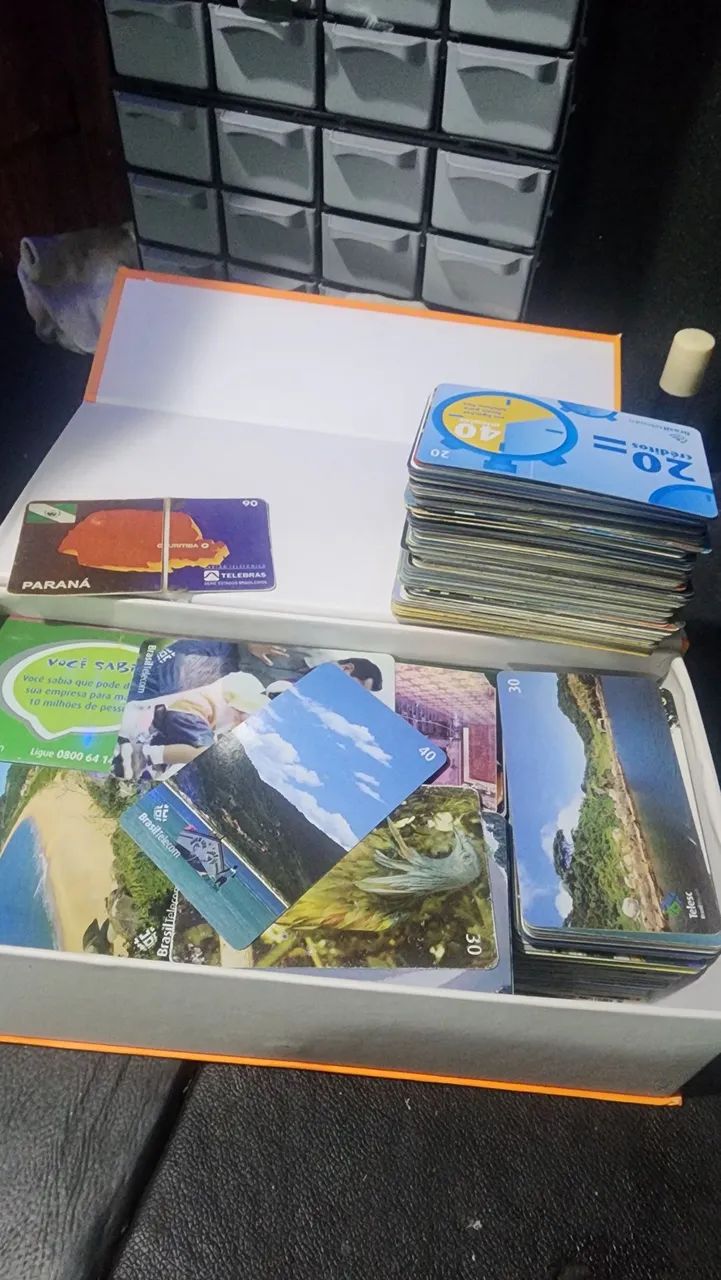 Lote cartão telefônico epoca