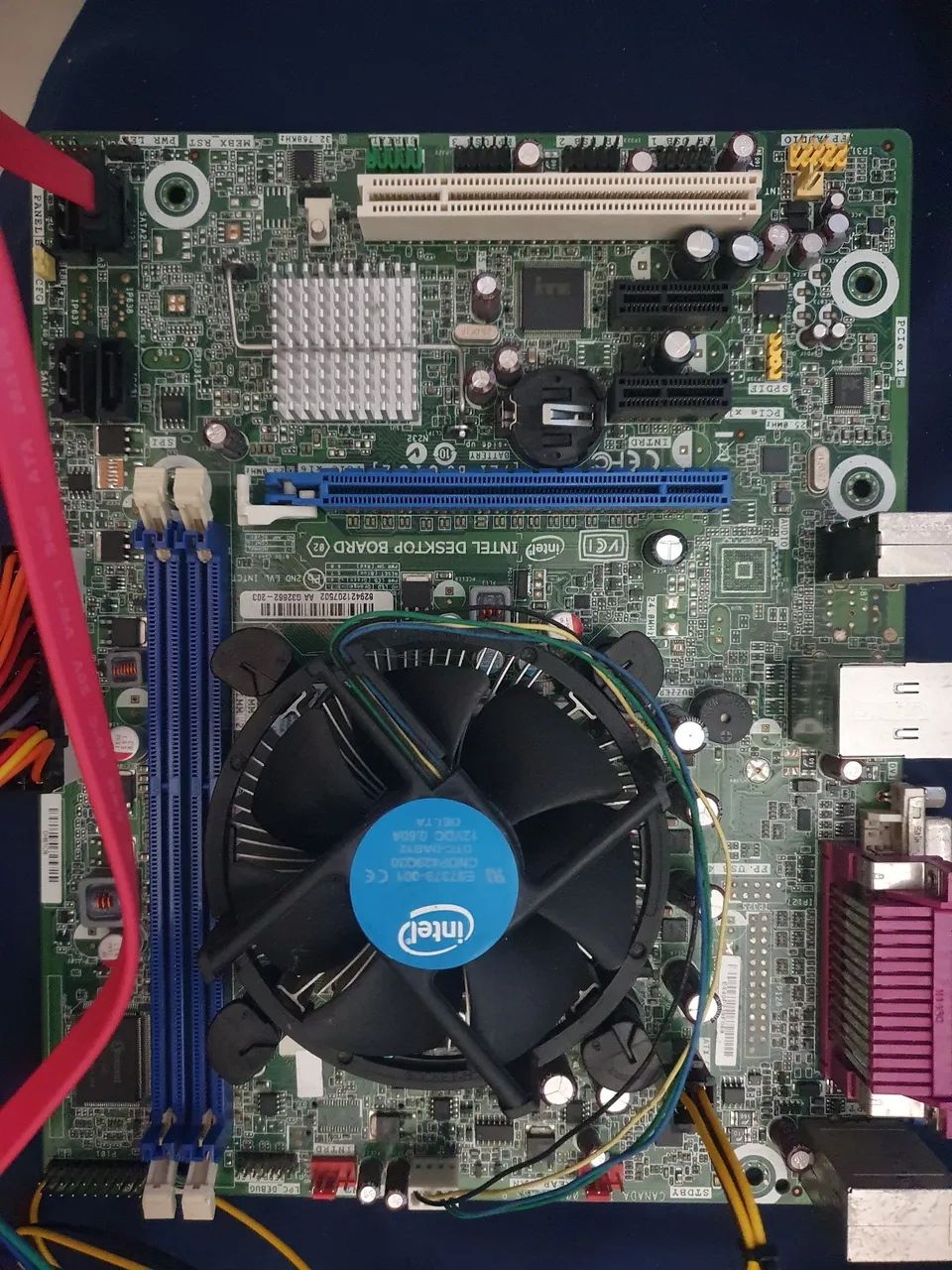 Placa Mãe com fonte, HD e processador - Foto 4
