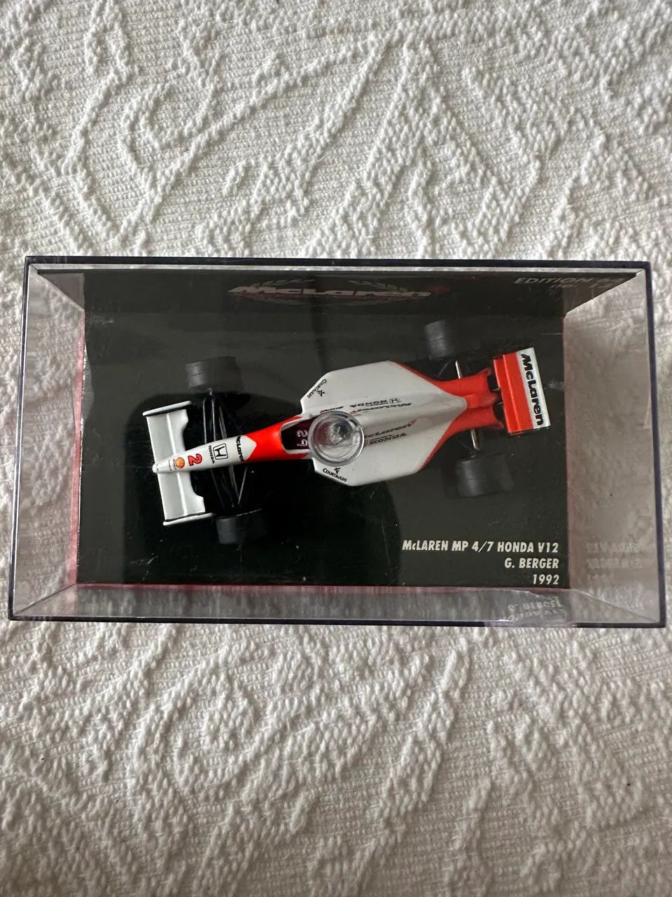 F1 McLaren COLLECTION Miniatura G. Berger McLaren 1992 e A. Prost 1988 - Foto 2