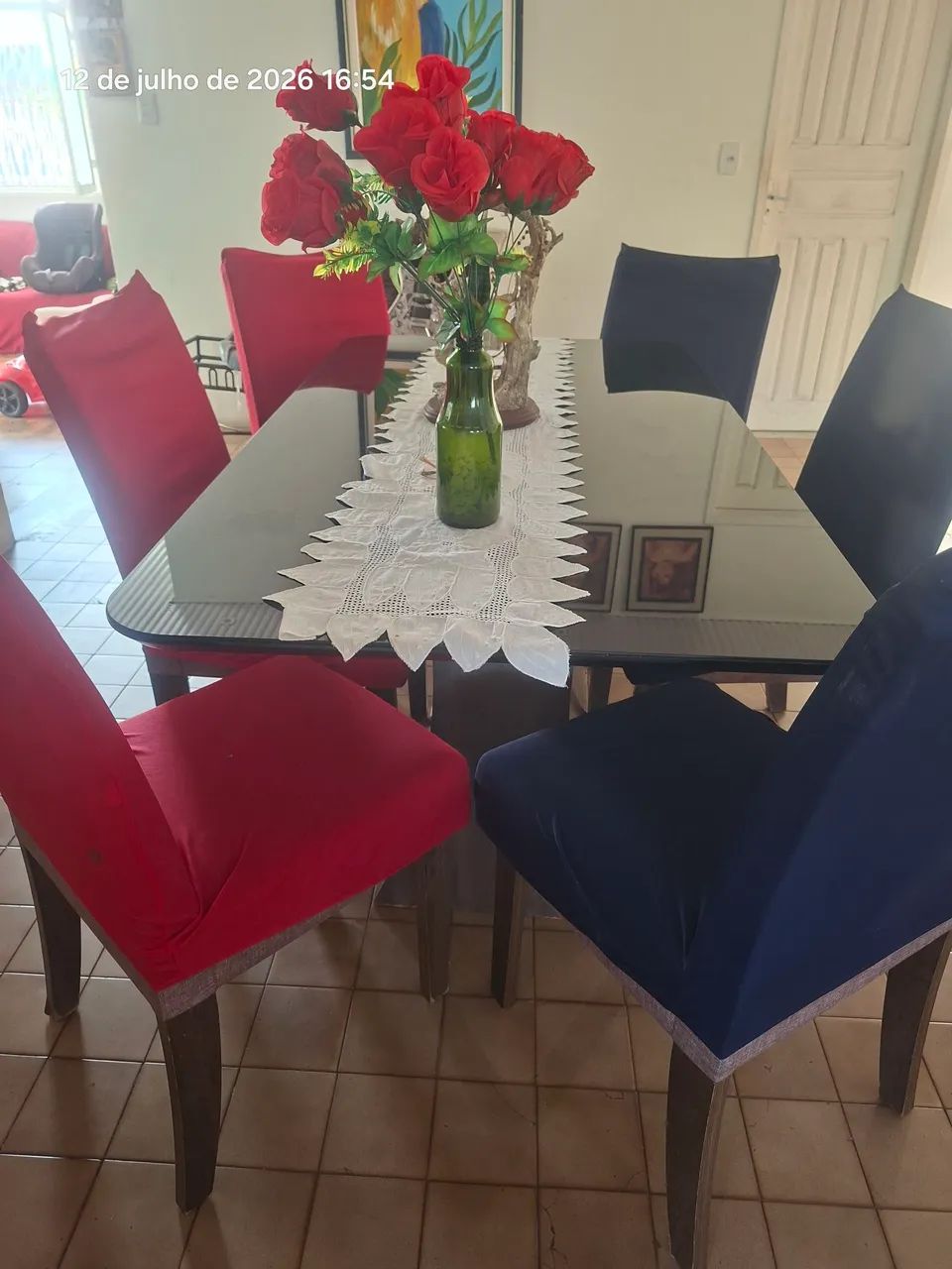 Sala de jantar 6 cadeiras