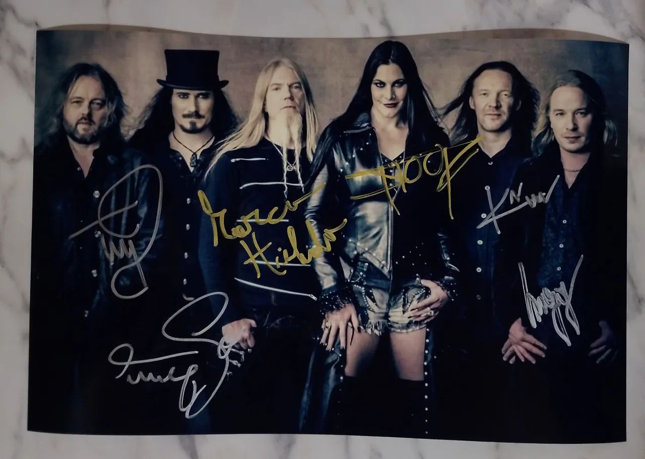 Nightwish Foto e Cd Autografado - CDs, DVDs etc - Jardim das