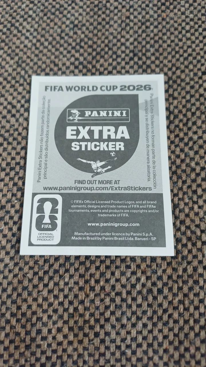 Figurinha EXTRA STICKER copa 2026 Judge bellingham - Foto 2