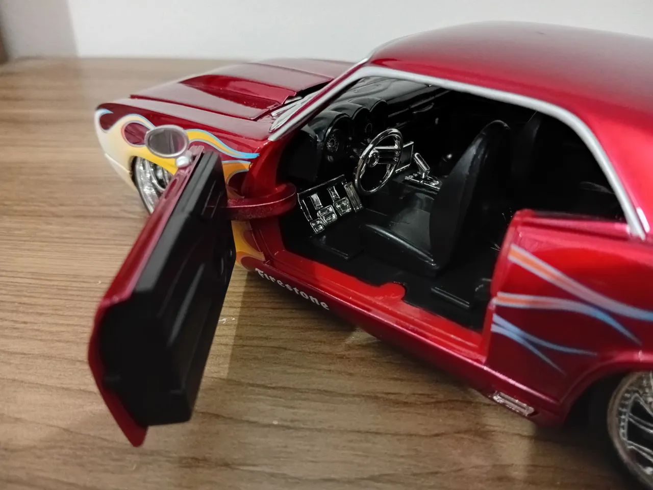Miniatura 1:24 jada camaro flames - Foto 4