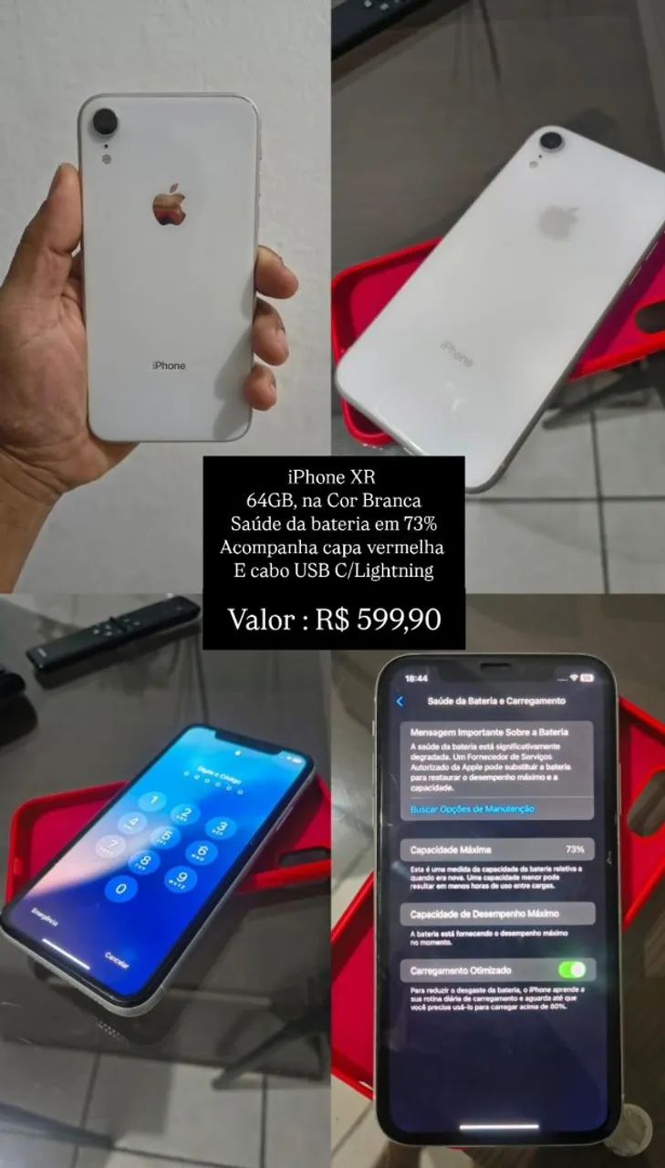 iPhone XR Branco