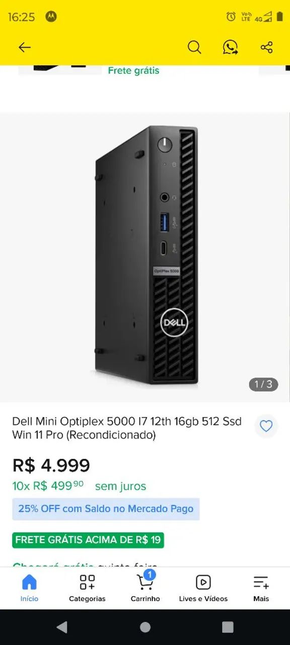 Computador Dell - Computadores e Desktops - Morada Gaúcha
