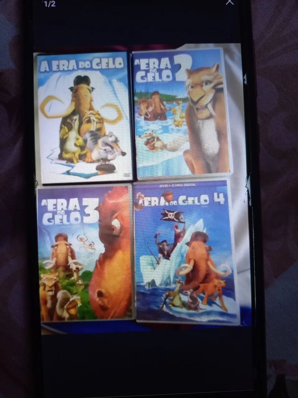 Dvd a era do gelo original. 