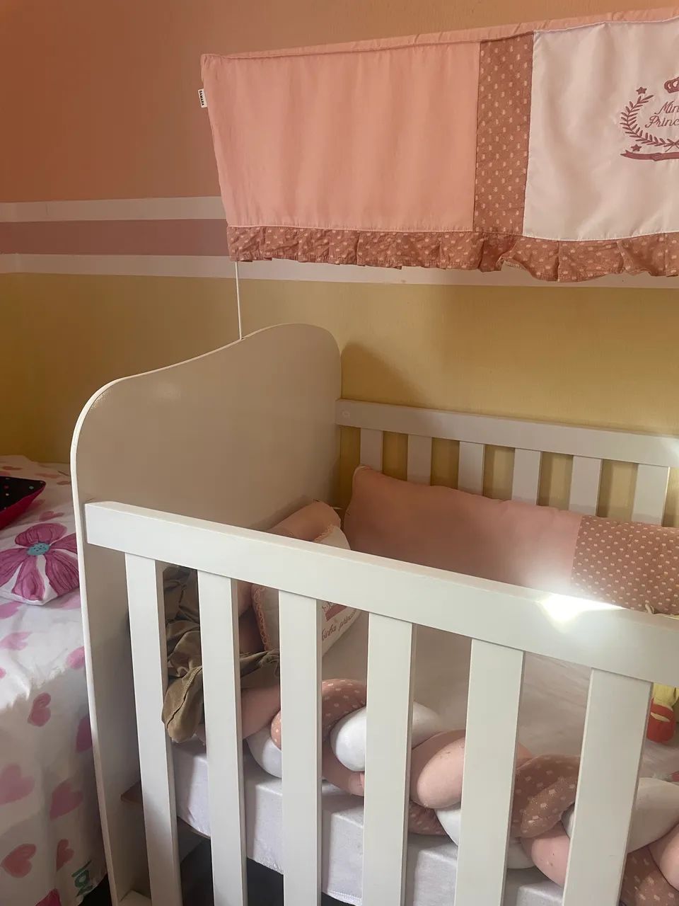 Berço, colchão e kit berço feminino - Foto 4