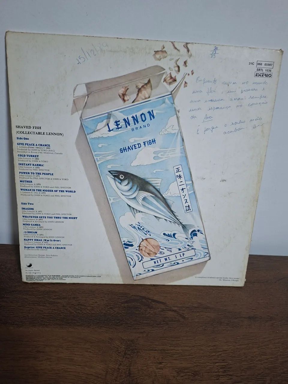Disco de Vinil John Lennon Shaved Fish - Foto 3