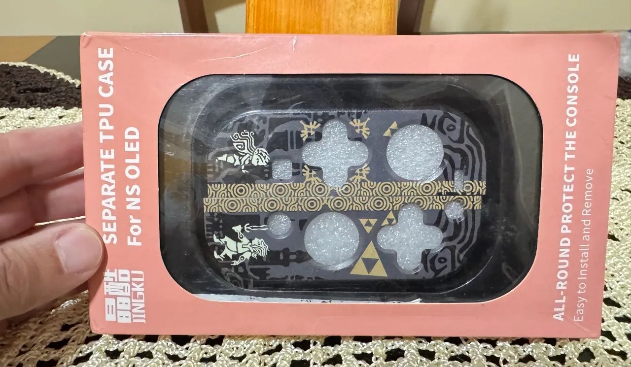 Case capa proteção Nintendo Swicth Oled Zelda 