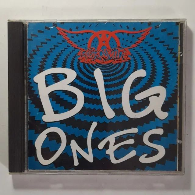 cd aerosmith, big ones. seminovo.