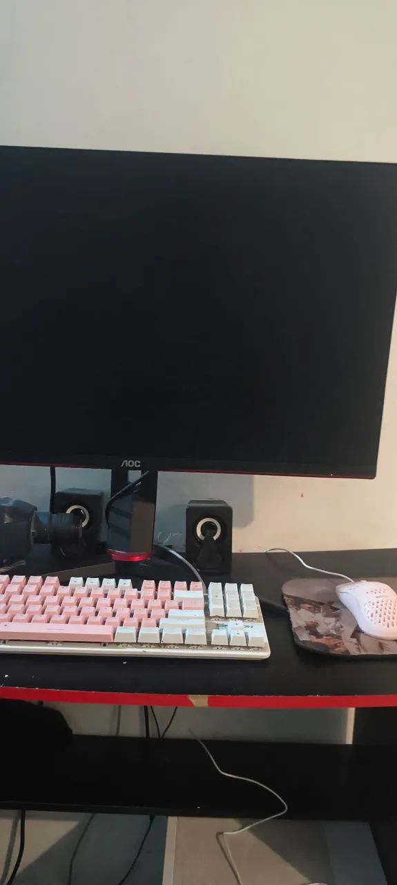 Pc , Computador leva monitor teclado e mouse incluido