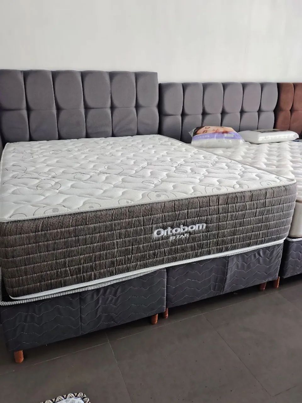 CAMA BOX QUEEN MOLAS SUPERPOCKET ORTOBOM 