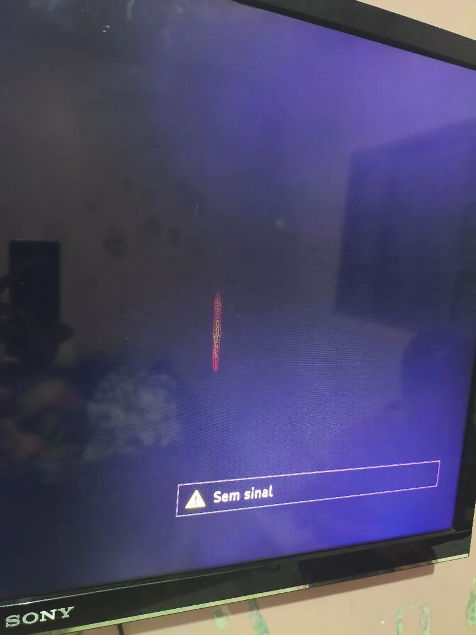 Tv 43 polegadas não é smart, tem um detalhe na tela. - Foto 2