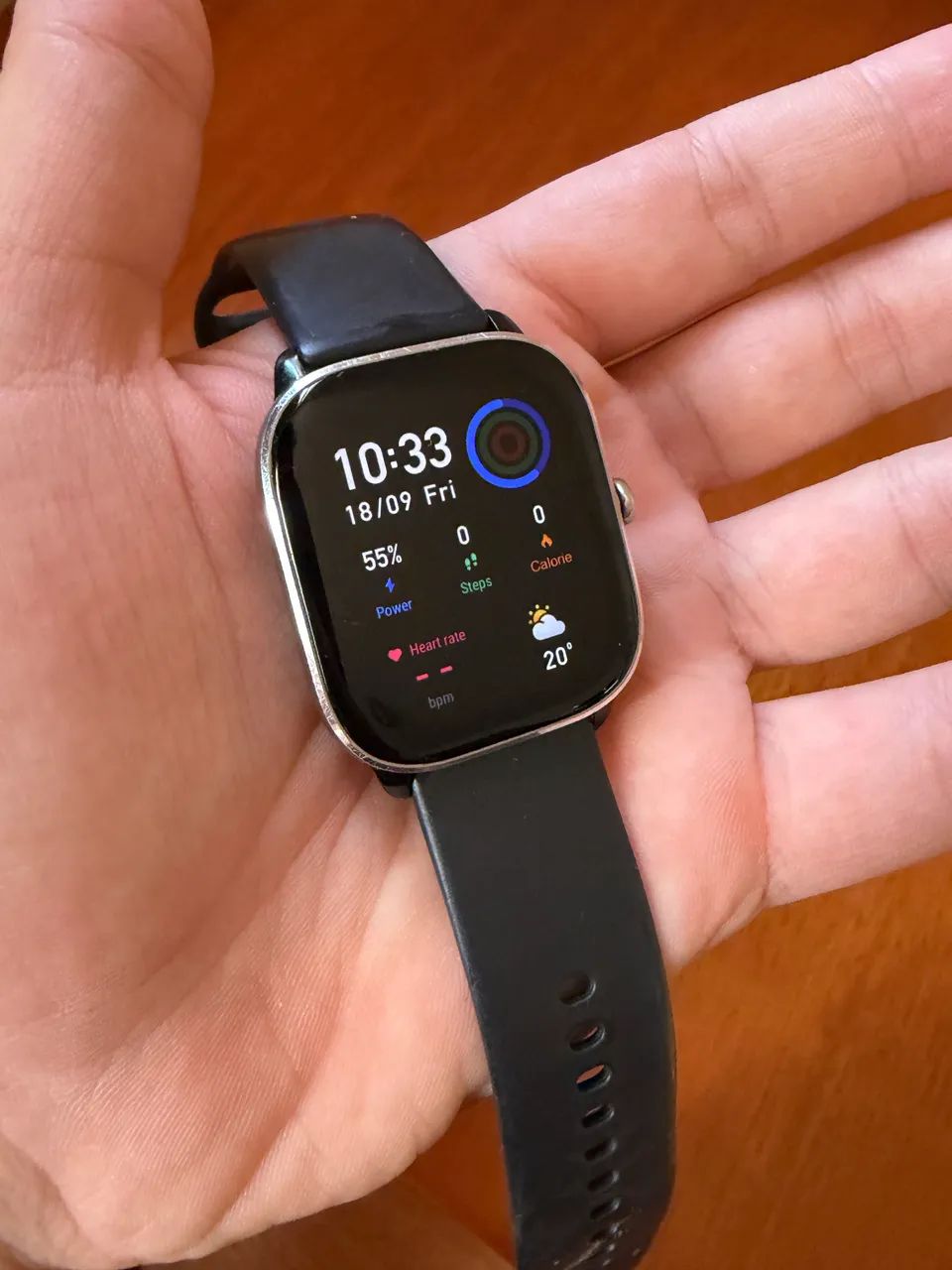 Relógio Amazfit GTS Mini 4 - Perfeito estado com caixa - Foto 2