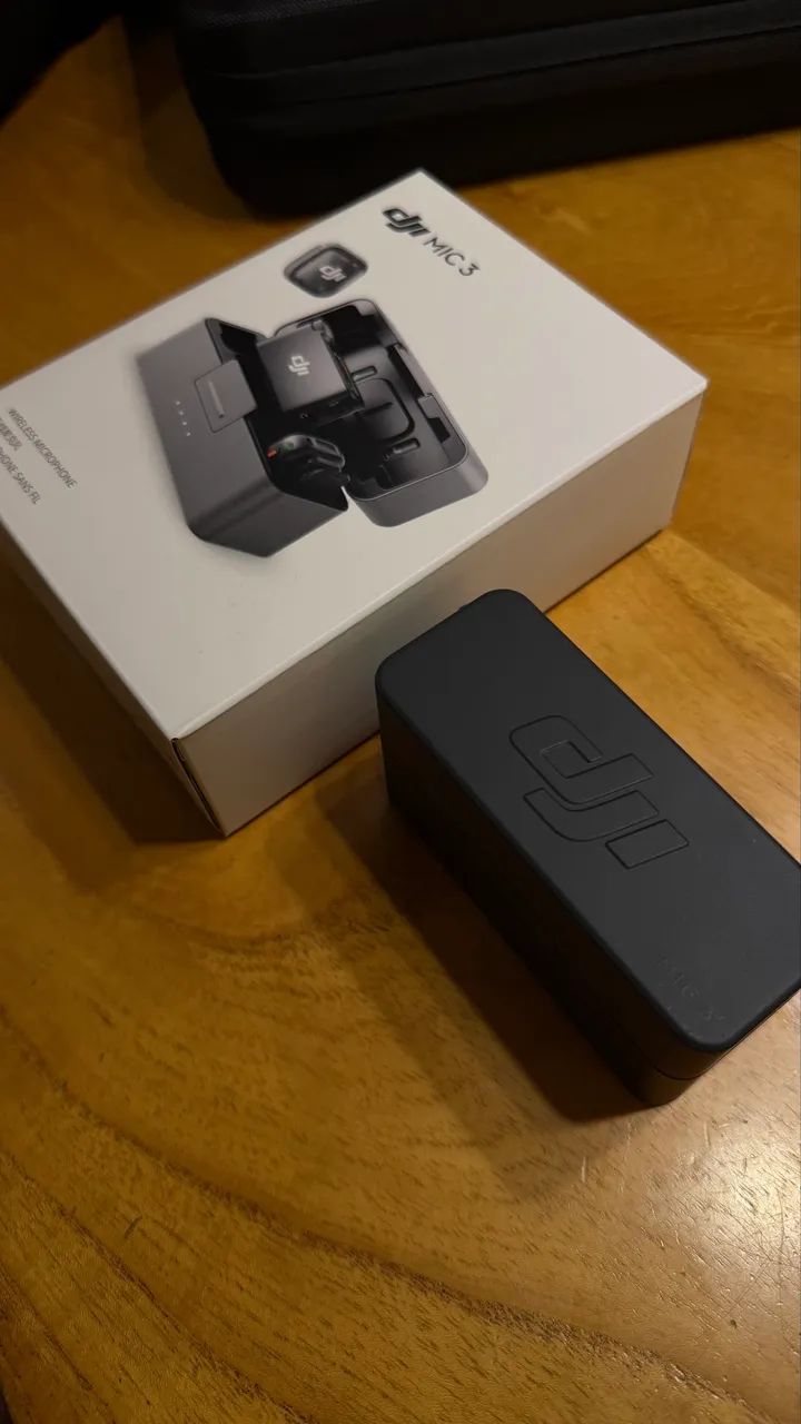 DJI MIC 3 com case de carregamento e todos os acessórios! - Foto 2
