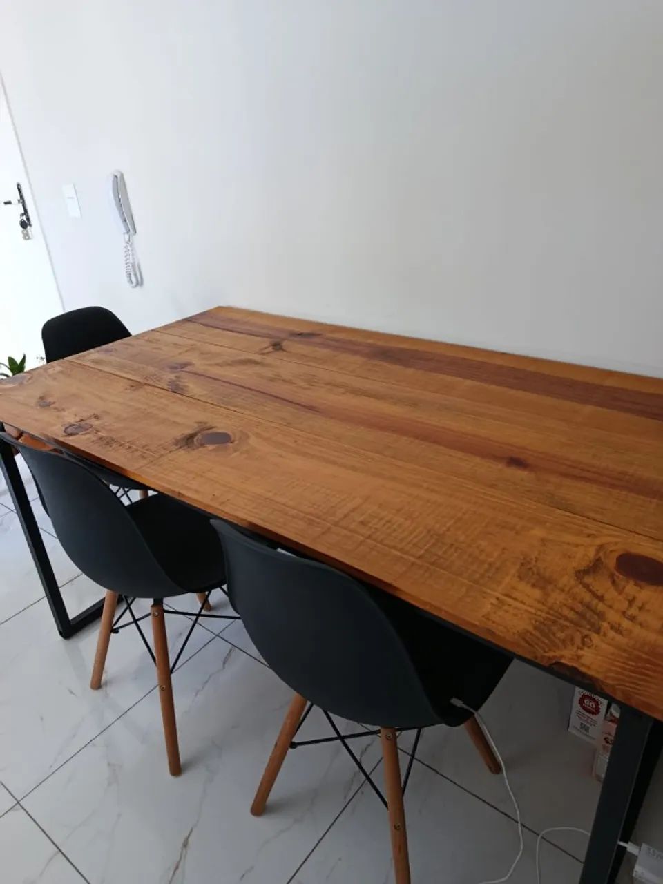 Mesa estilo industrial  - Foto 2
