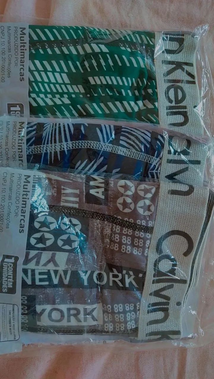Cuecas lisa e estampadas  - Foto 2