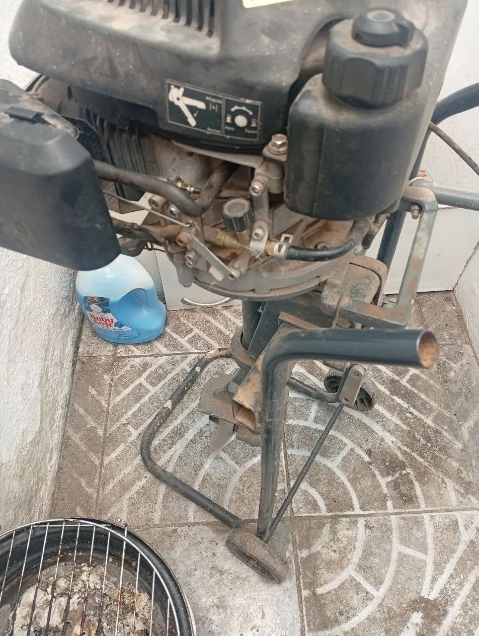 Motor de barco pantaneiro 