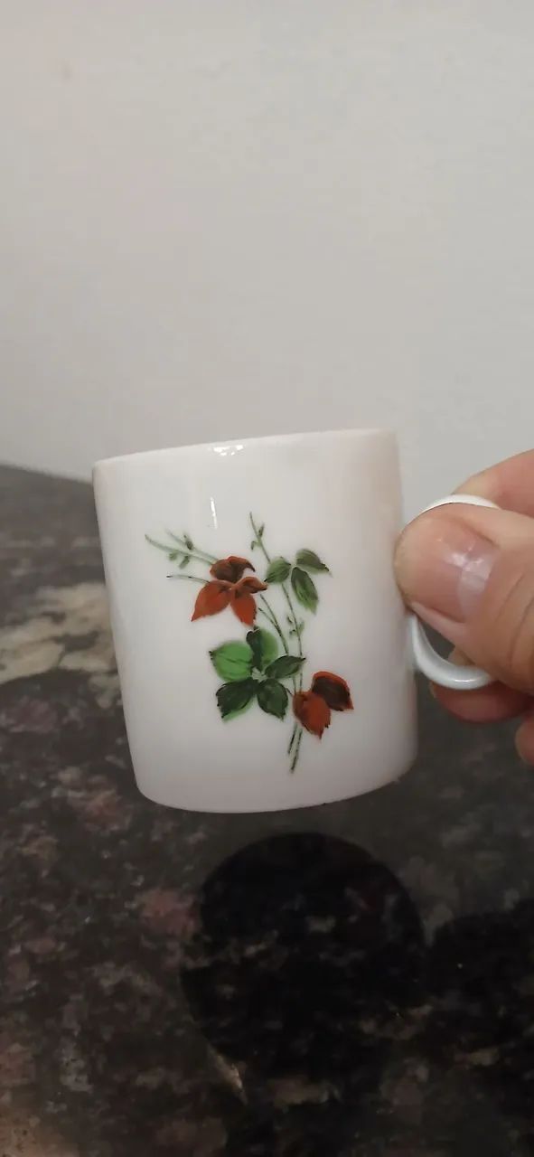 03 xícaras de café vintage  - Foto 3