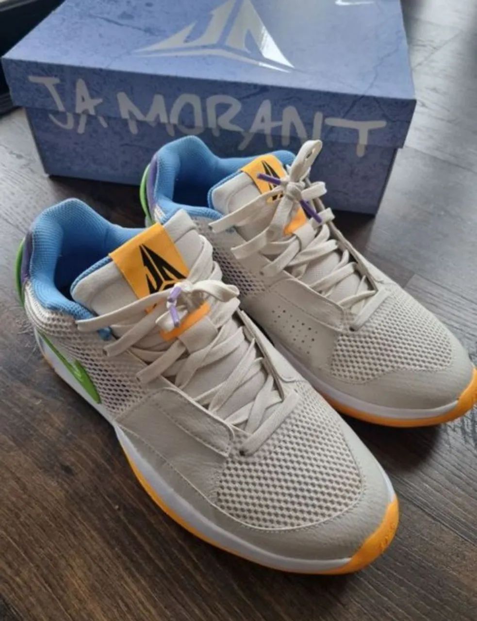 Tênis Nike JA 1 original acompanha caixa.