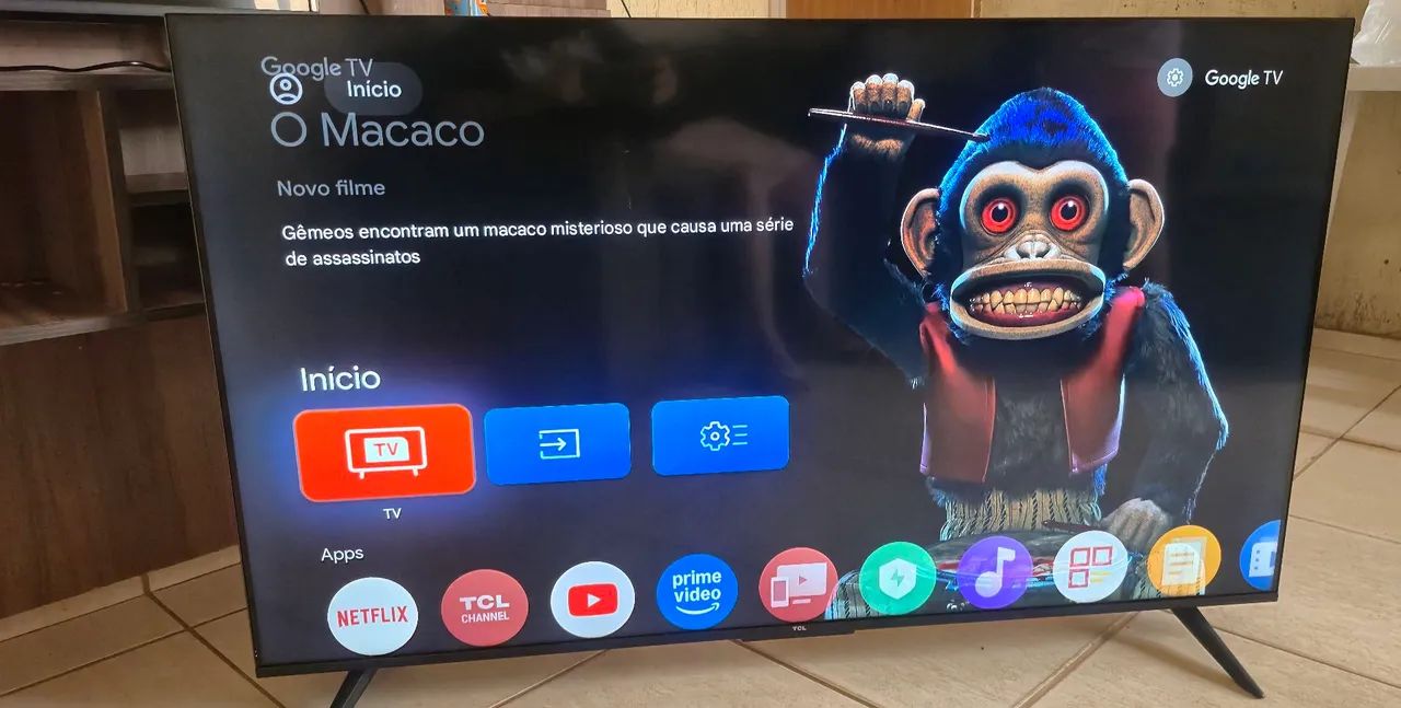 Tv smart 50 4K Android TCL Google TV Nota Fiscal 
