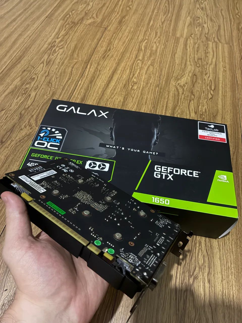 GTX 1650 EX GALAX - Foto 3