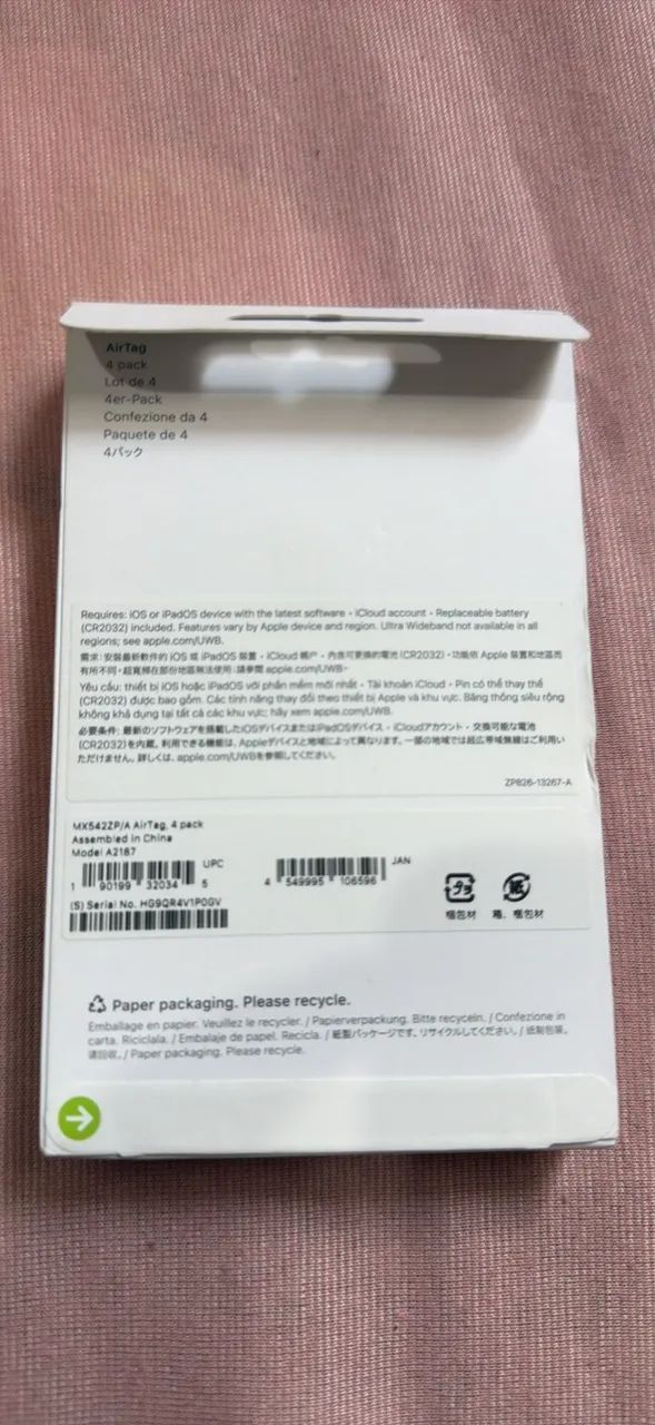 APPLE AIRTAG - KIT COM 4 UNIDADES - Foto 3