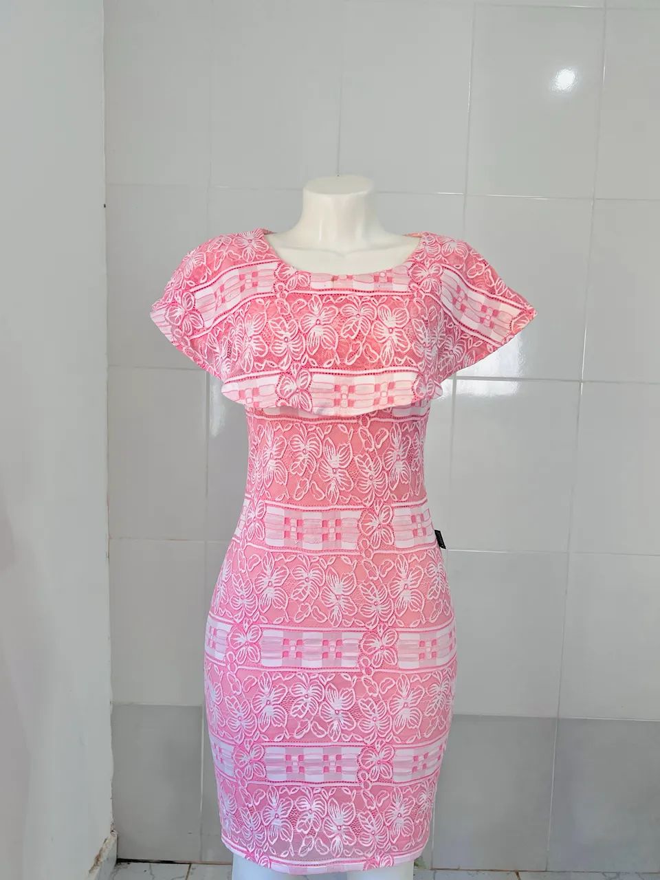 Vestido rosa delicado  - Foto 3