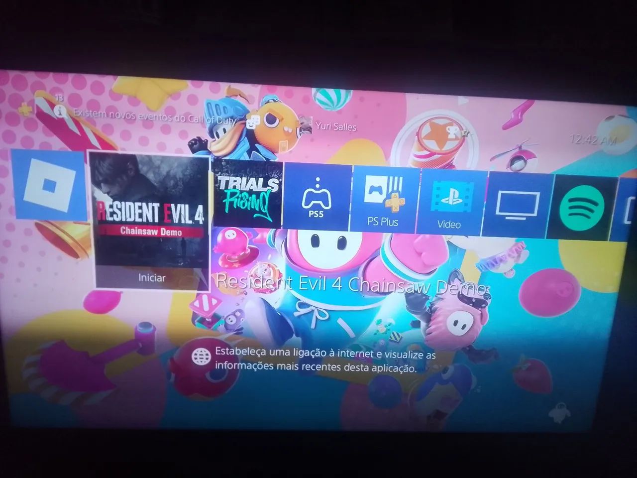 Ps4 completo vai com um controle original 9 jogos 65734679500803121