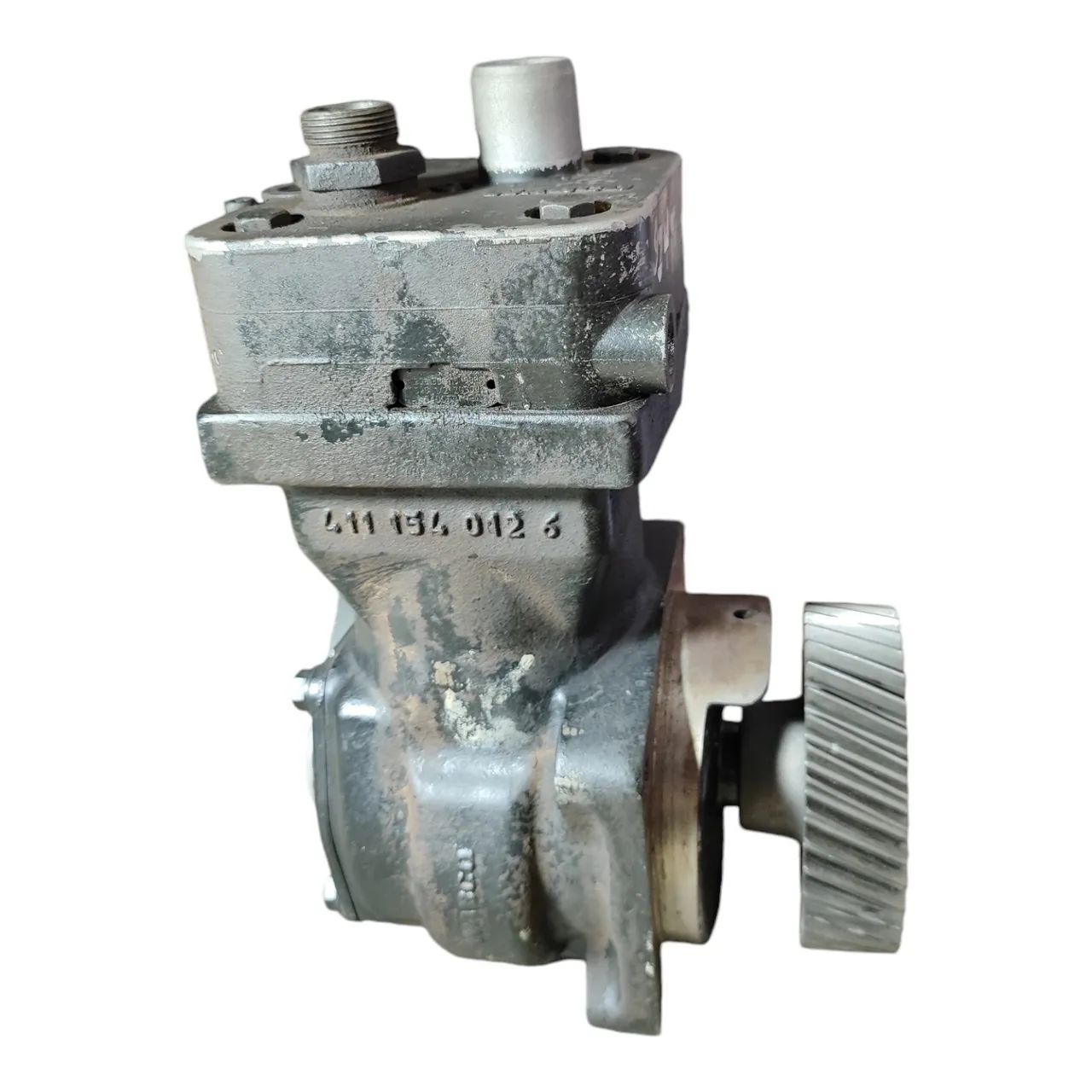 Compressor Ar Motor Mb Om 924 C/ Avaria Engrenagem  E1196 - Foto 3