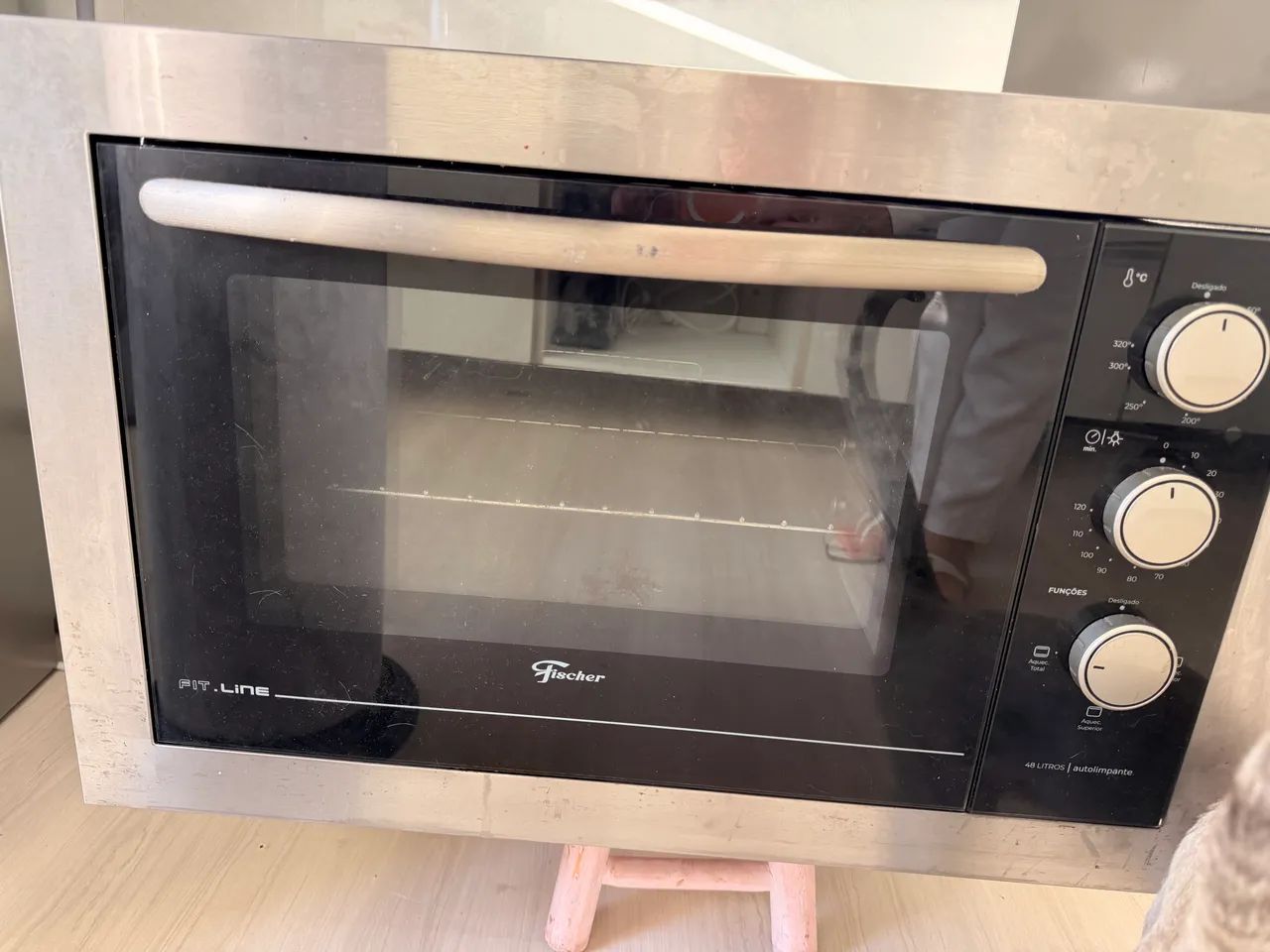 Forno elétrico da fisher de embutir 