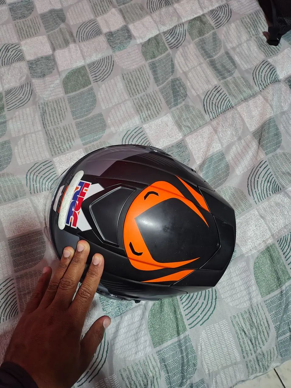 Capacete norisk Robocop semi-novo  - Foto 3