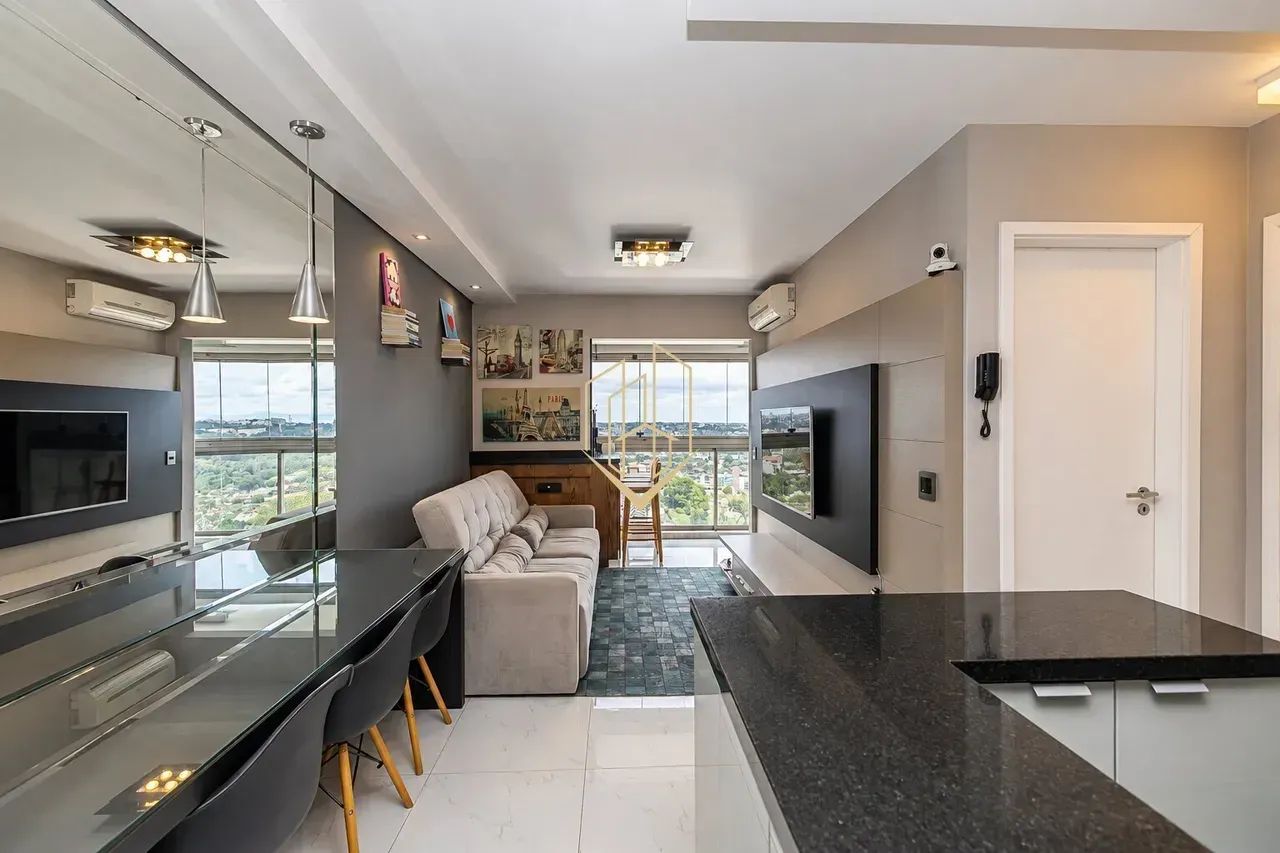 Apartamento semimobiliado com 1 quarto e 1 vaga no Mossunguê - Foto 2