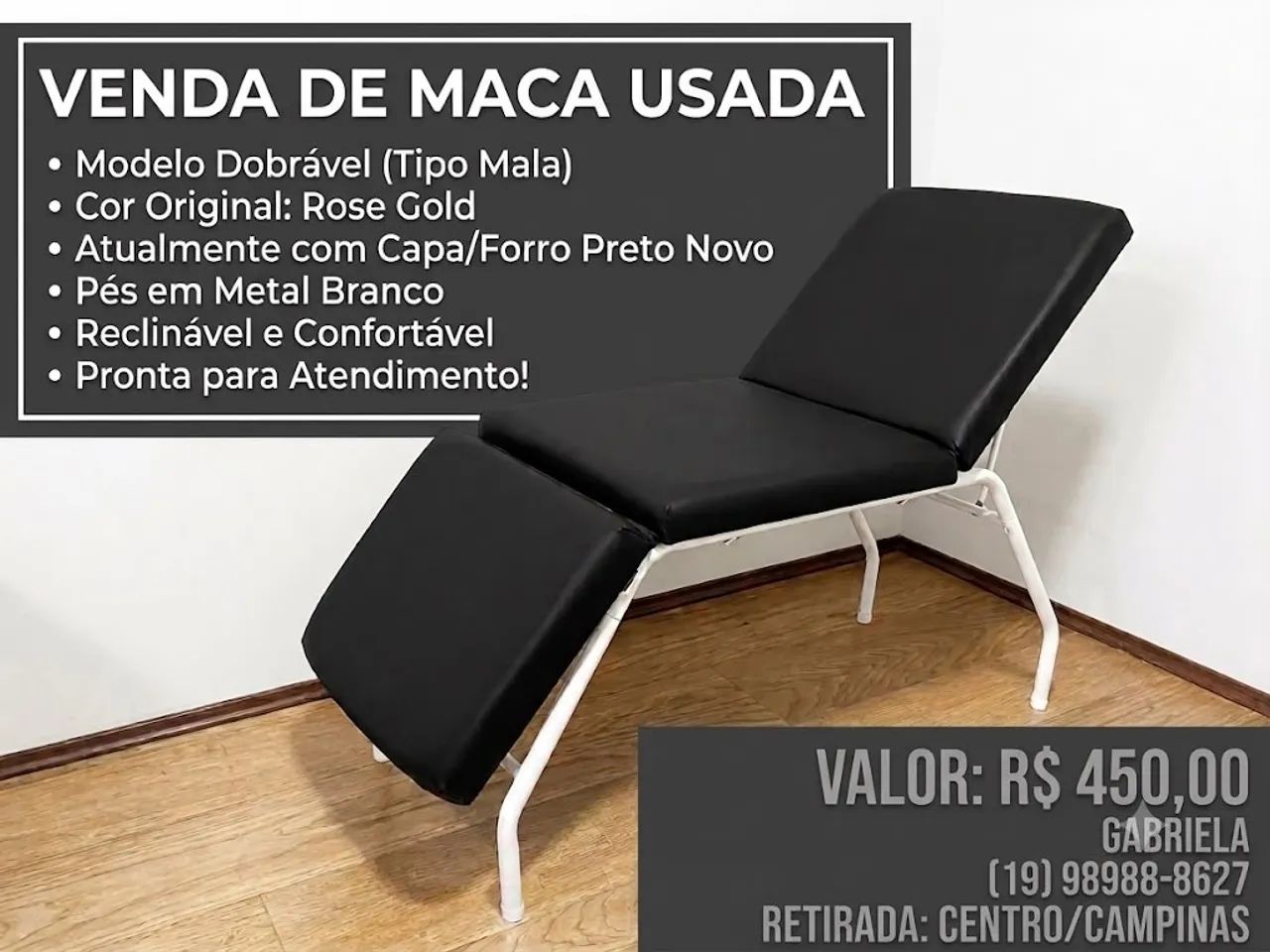 Venda de MACA usada 