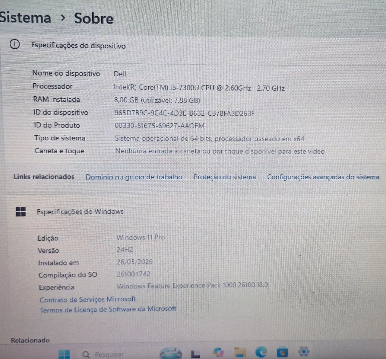 Notebook Dell Latitude Praticamente novo - Foto 5