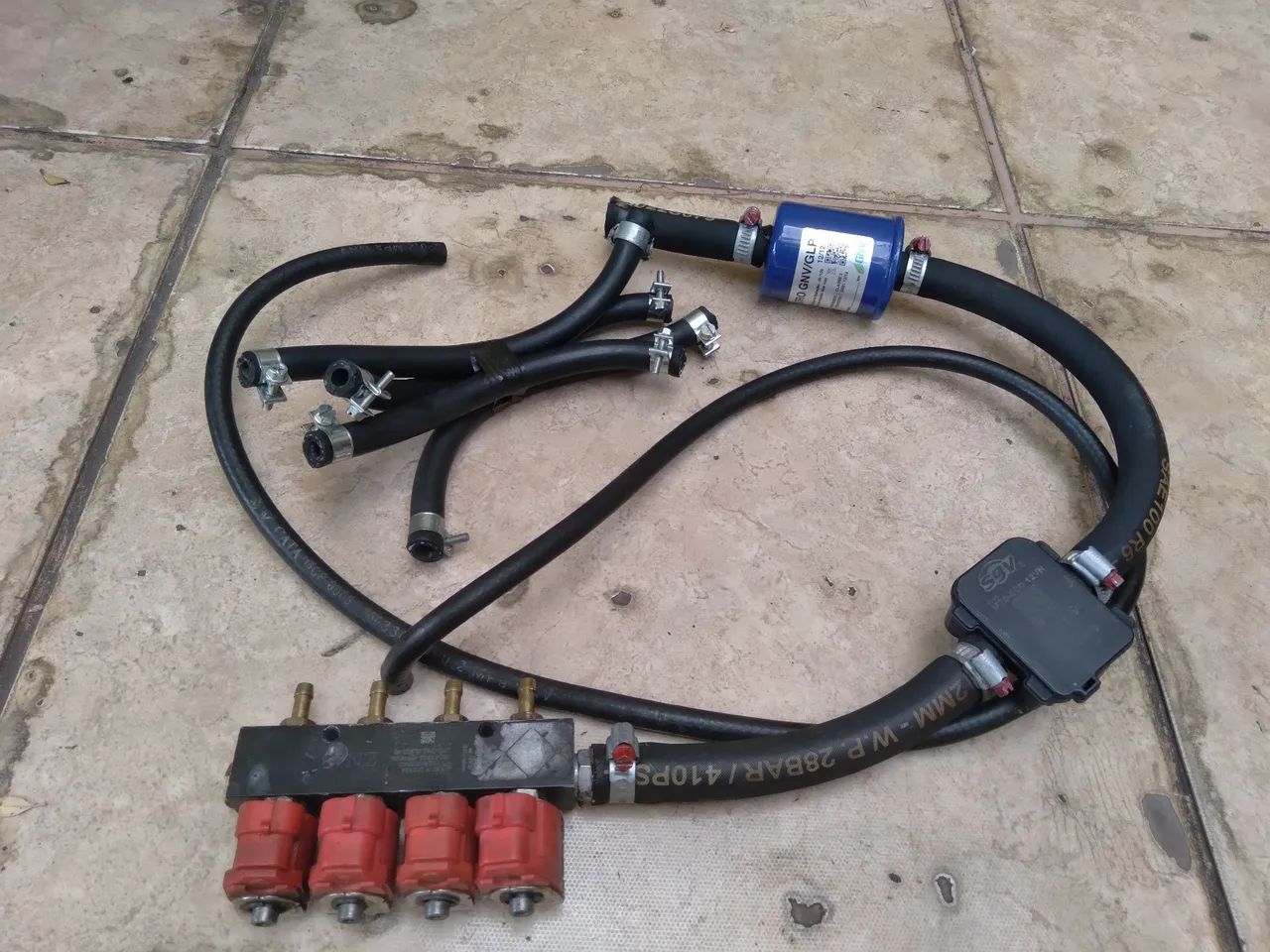 Vendo kit GNV geração 5 completo 