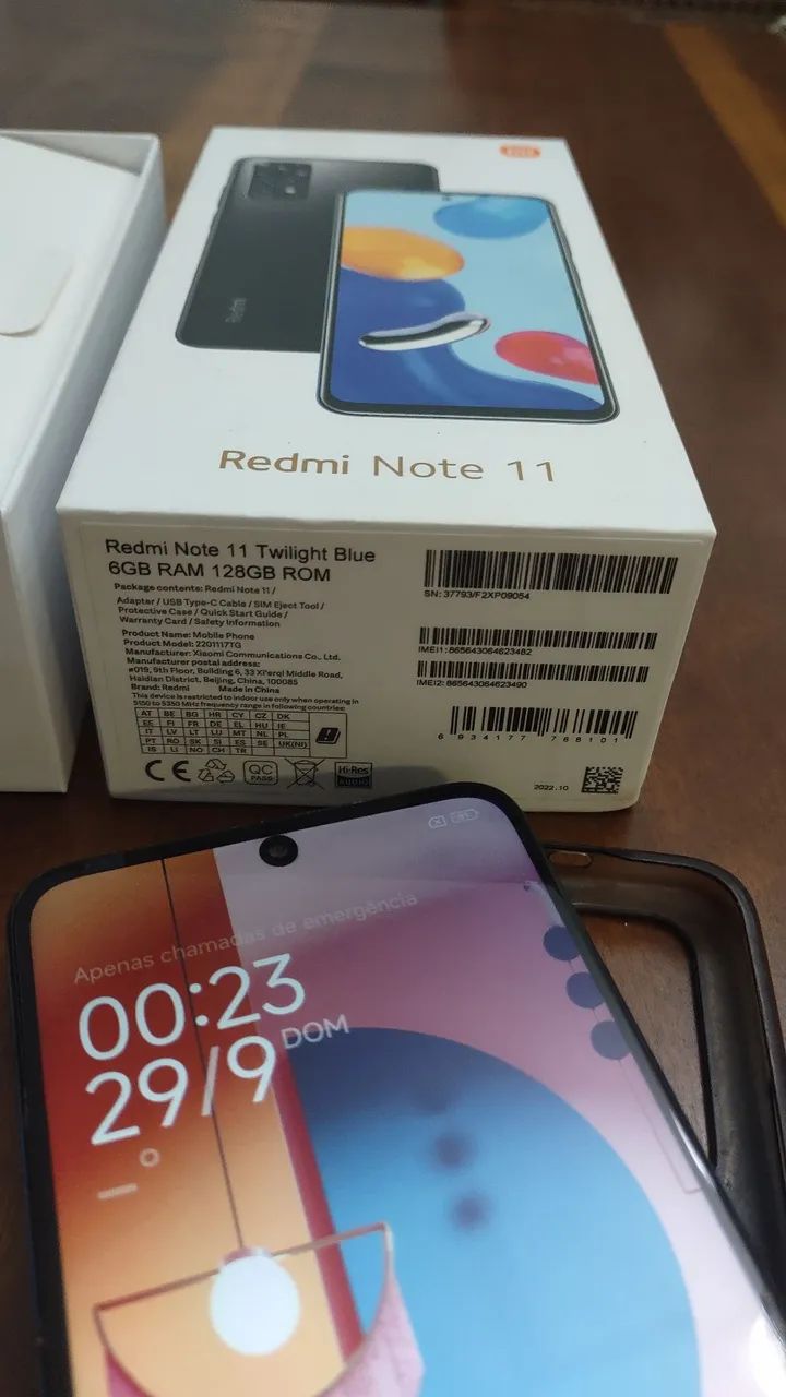 Xiaomi Redmi Note 11 - 128Gb. Ótimo Estado Completo - Foto 2
