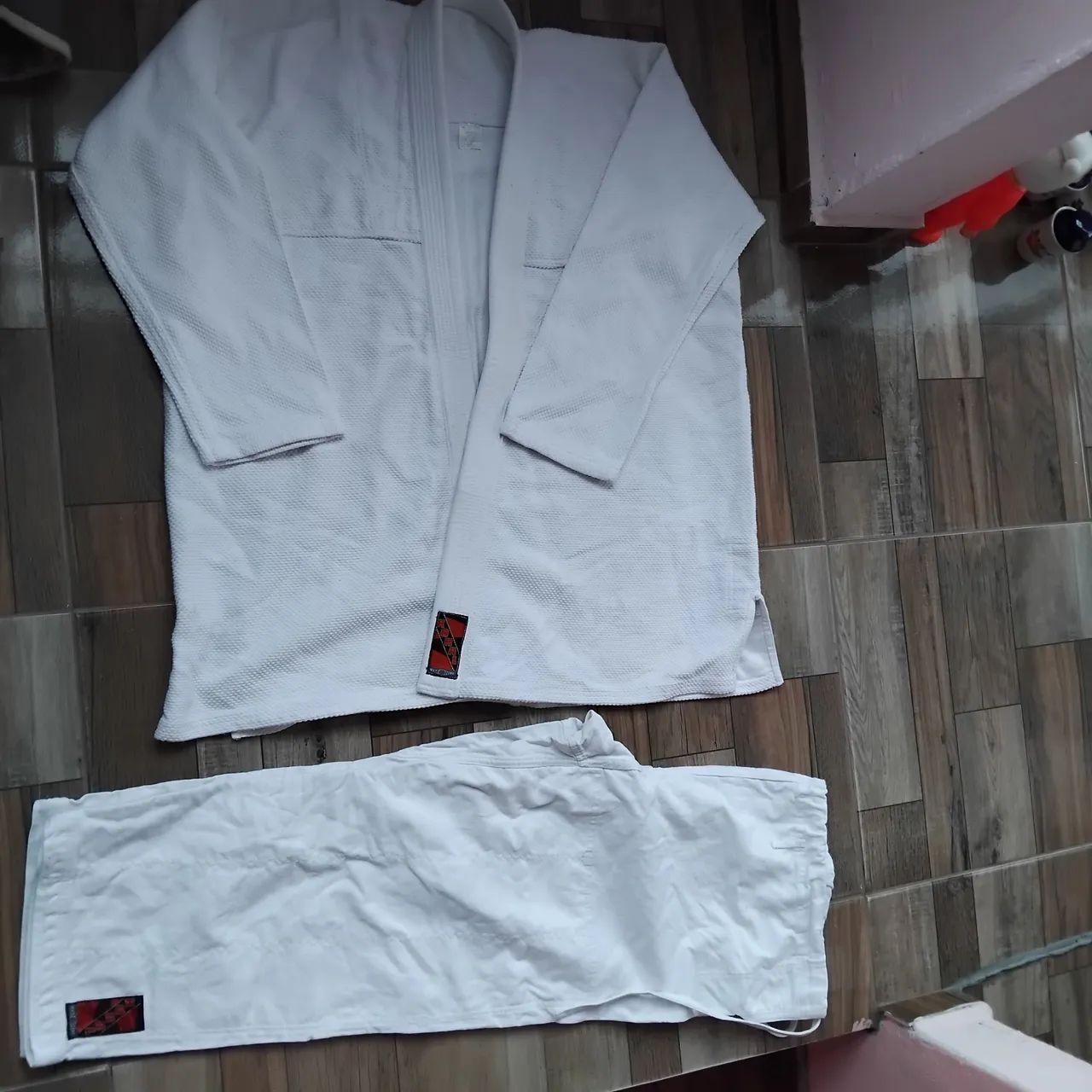 Kimono jiu-jitsu A4 branco  - Foto 5