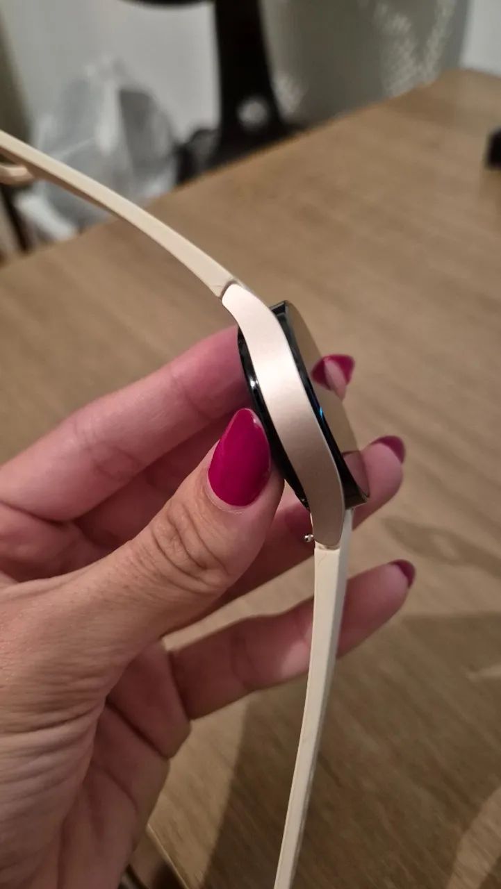 Samsung Galaxy Watch4 40mm Rose Gold (SM-R860) - Excelente estado / Pouquíssimo uso - Foto 5
