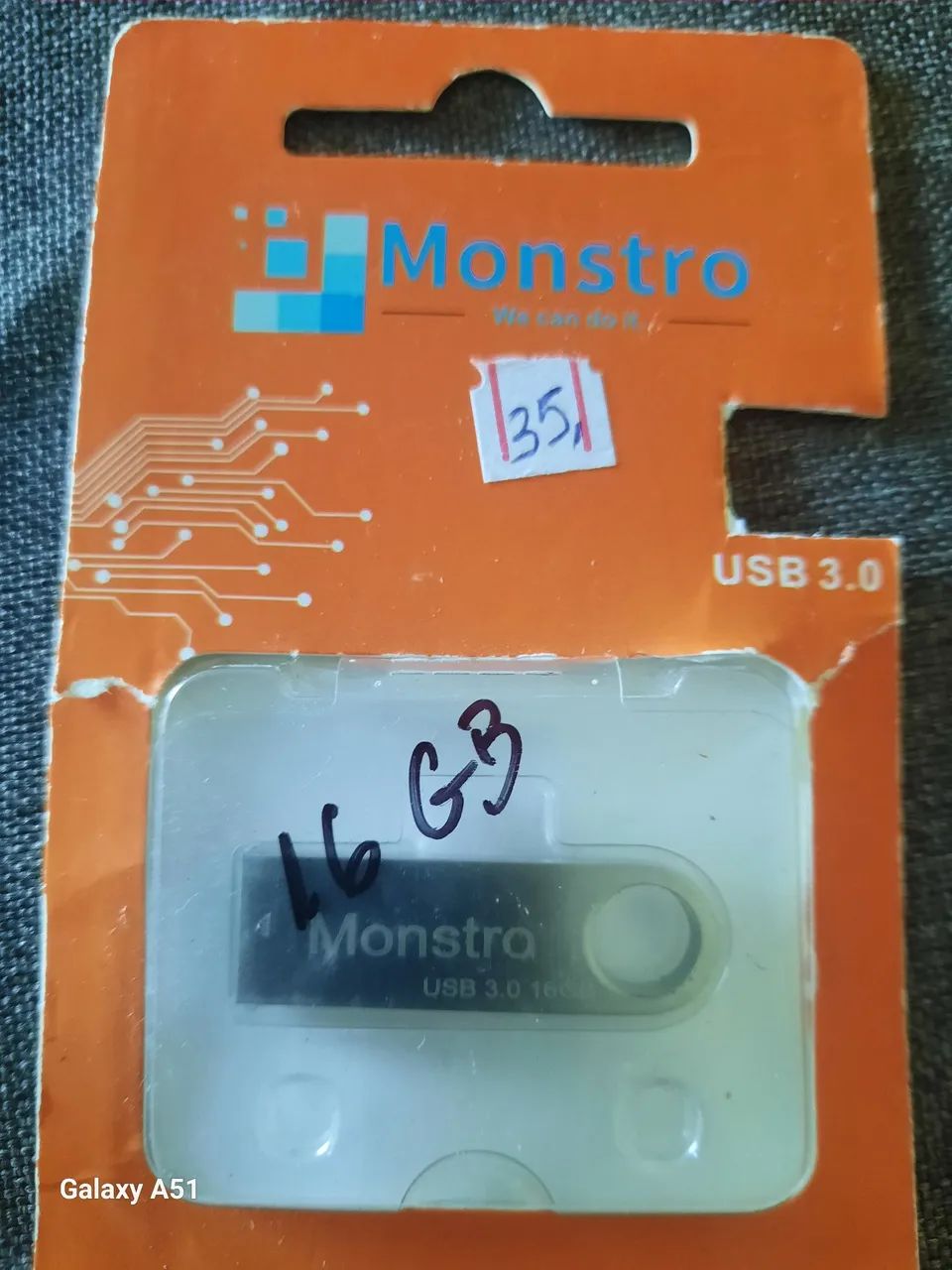 Pen-drives 16GB e 32GB AL-U-32 e Monstro - Foto 3