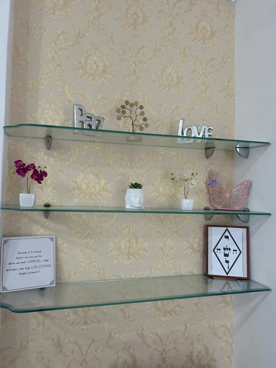 4 prateleiras de vidro  - Foto 2