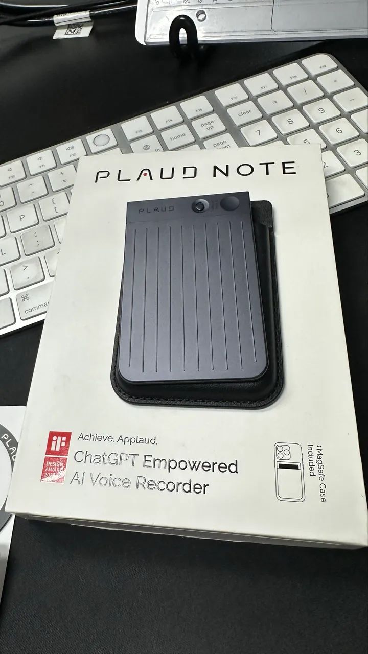 Plaud Note original 64gb Gravador de voz com IA Chat Gpt