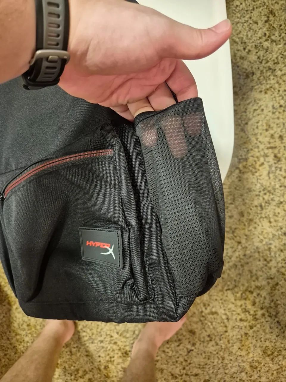 Mochila notebook Hyperx Delta 16 preta NOVA! - Foto 5