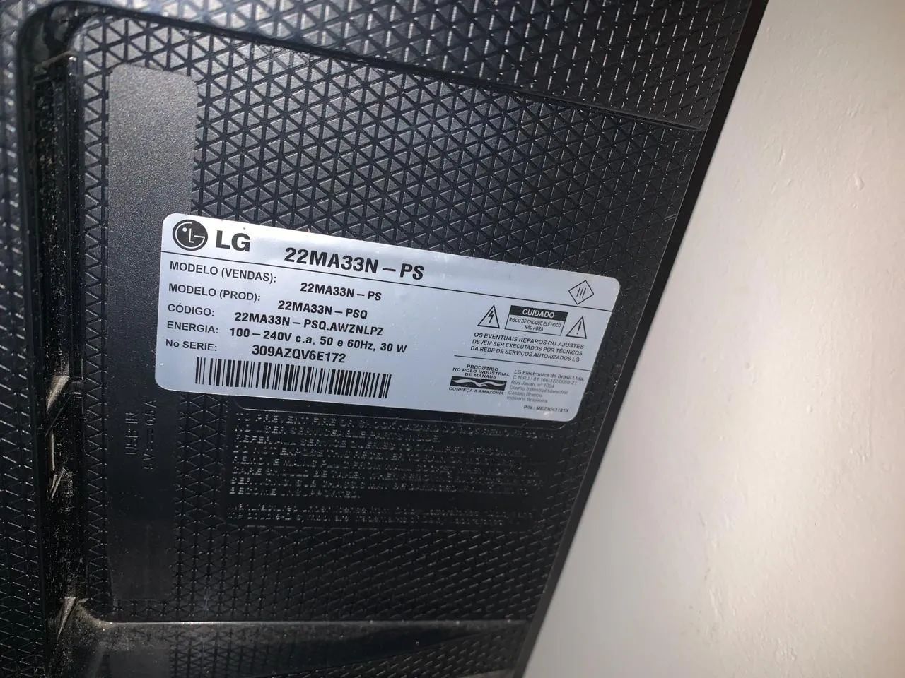 TV/MONITOR LG 22 Full HD LED com HDMI  - Foto 2