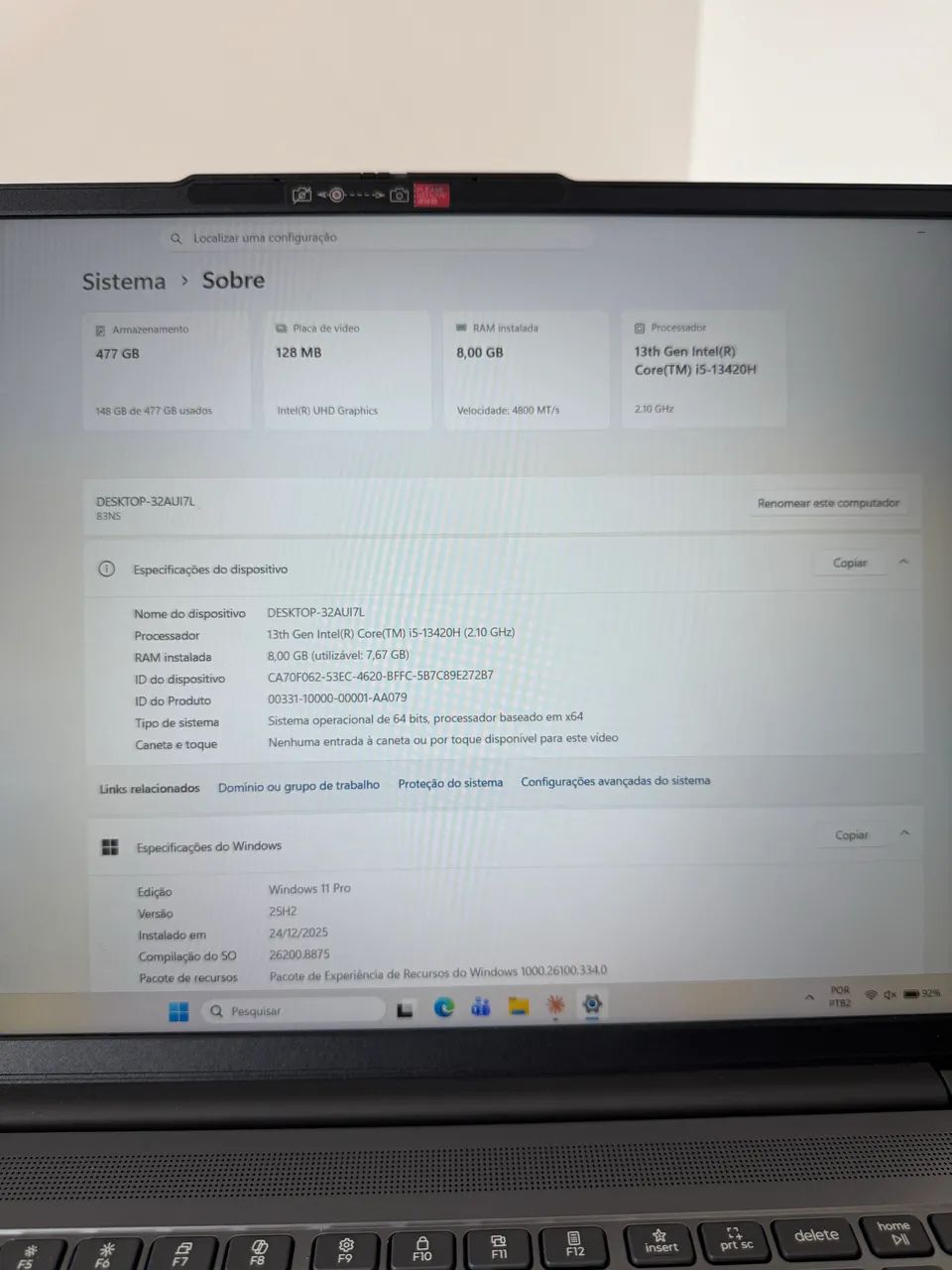 Notebook Lenovo Ideapad Slim 3 - Foto 2