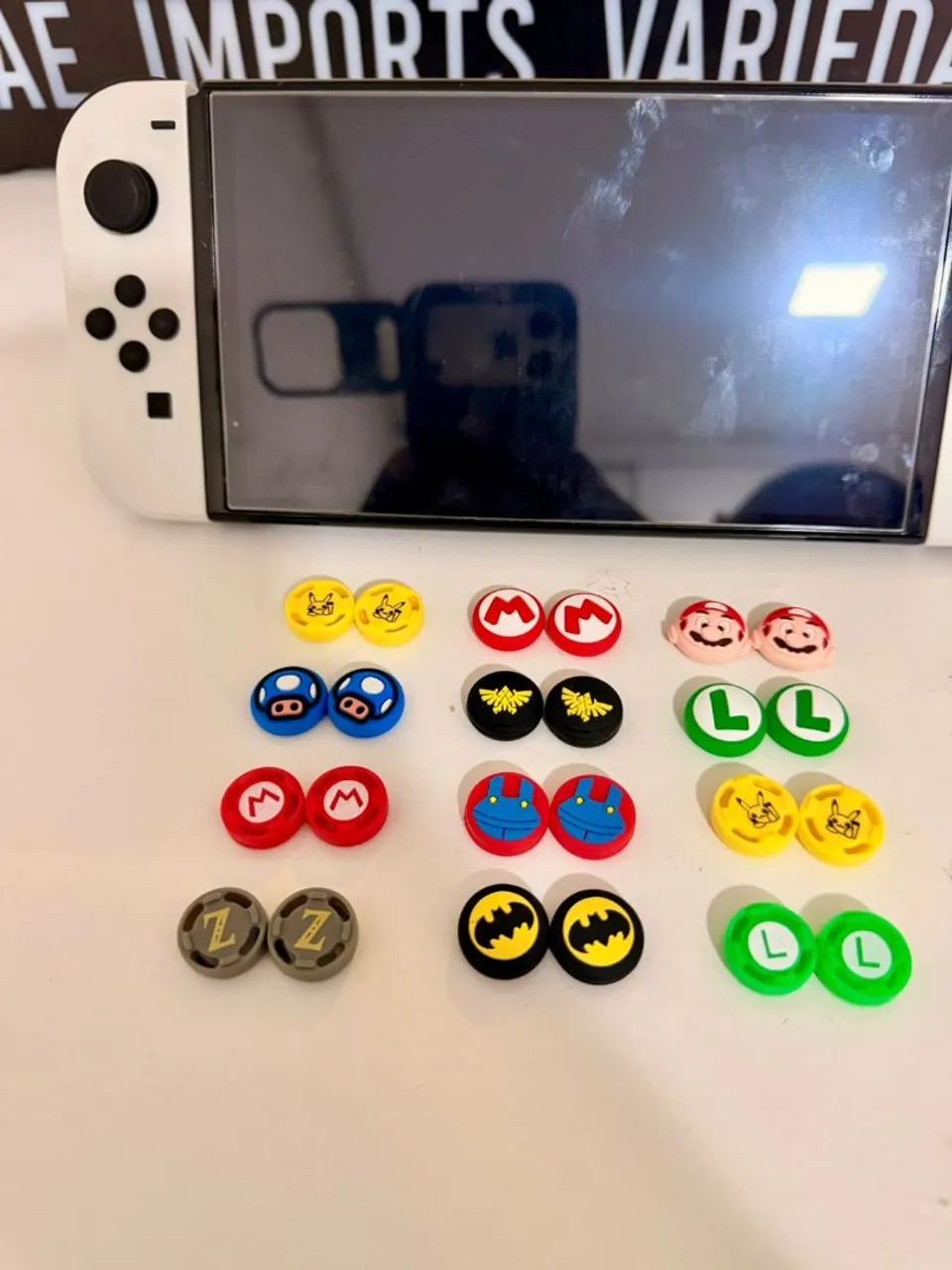Pares de Grip para Nintendo do Switch  - Foto 4