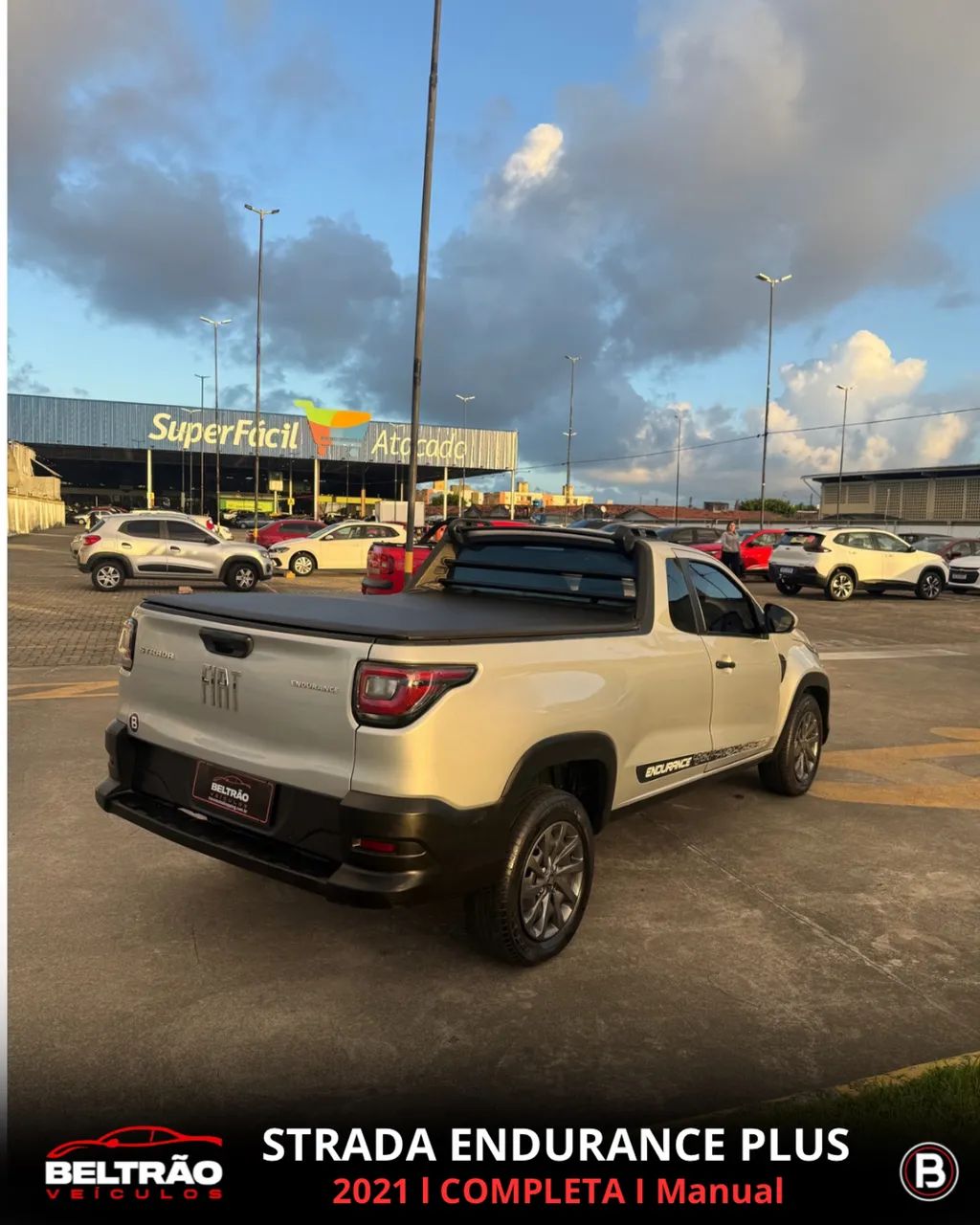 Fiat Strada Endurance 1.4 Flex 8V CS Plus 2021 - Foto 3